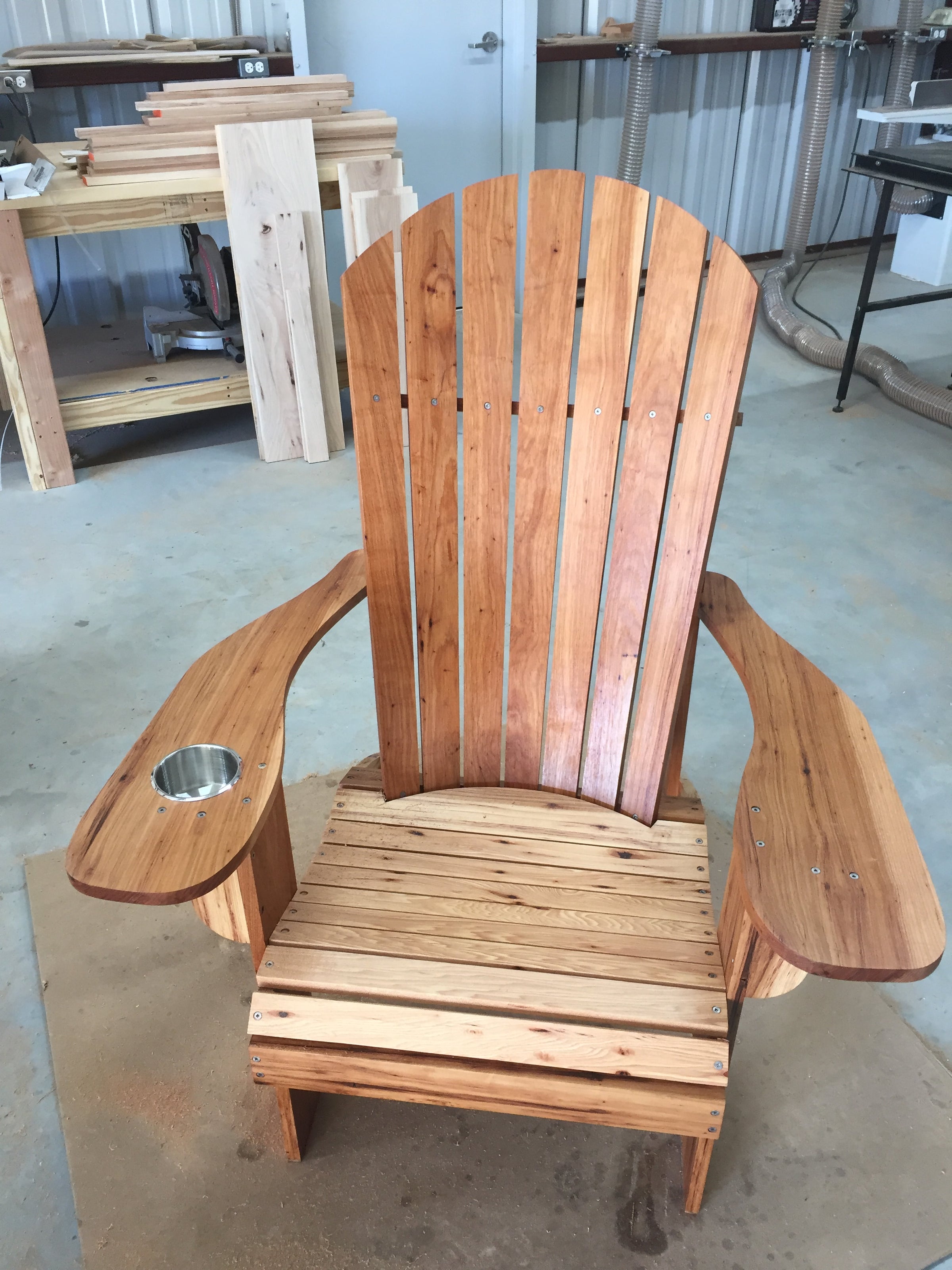 Adirondack Chair Grandpa Style Pecan Annbrosia